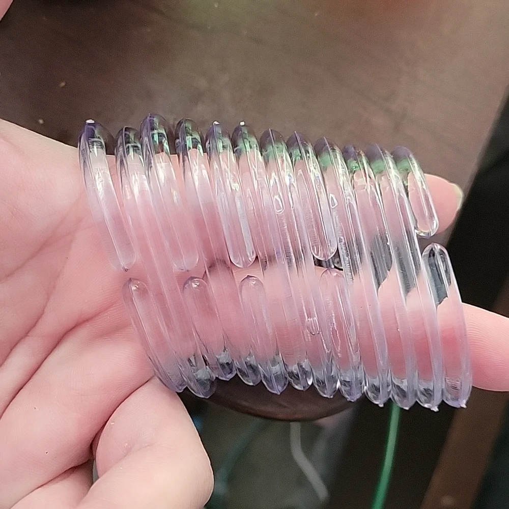 LIKE NEW Shower curtain hooks